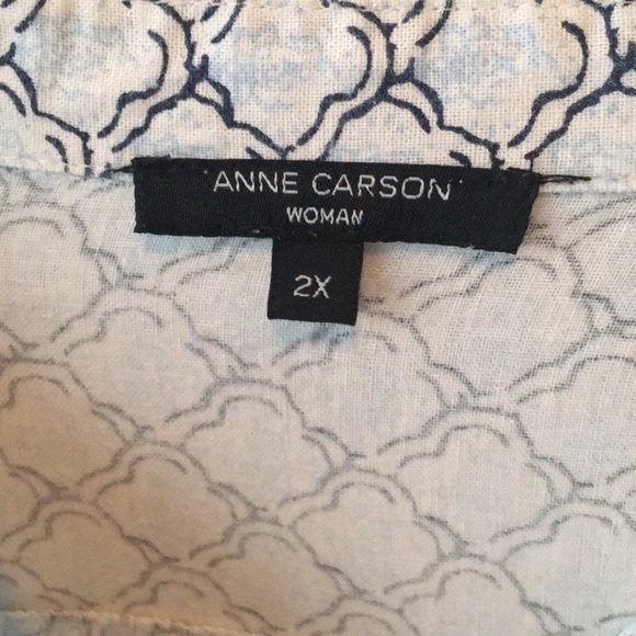 Blue Linen Tunic - Picture 3 of 9